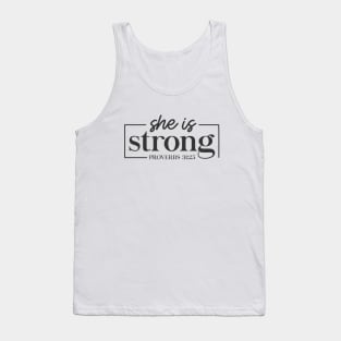 She is Strong Christian TShirt Tank Top